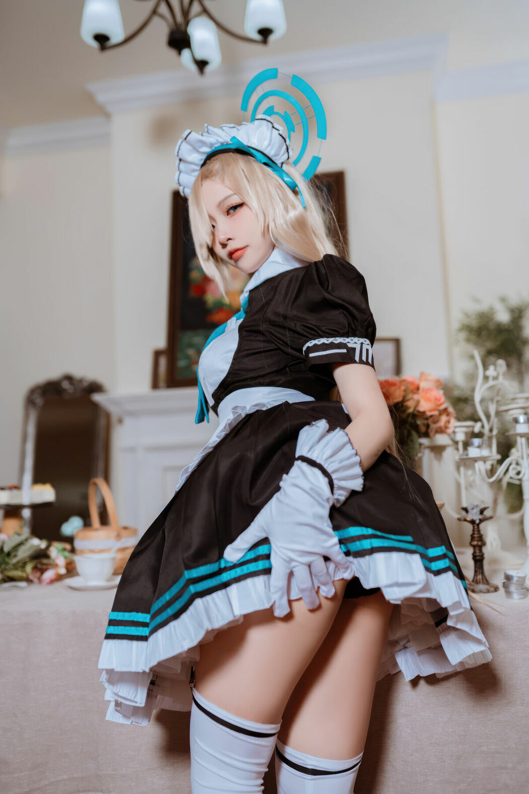 Coser@二佐Nisa – 蔚蓝档案 明日奈女仆 (31P)