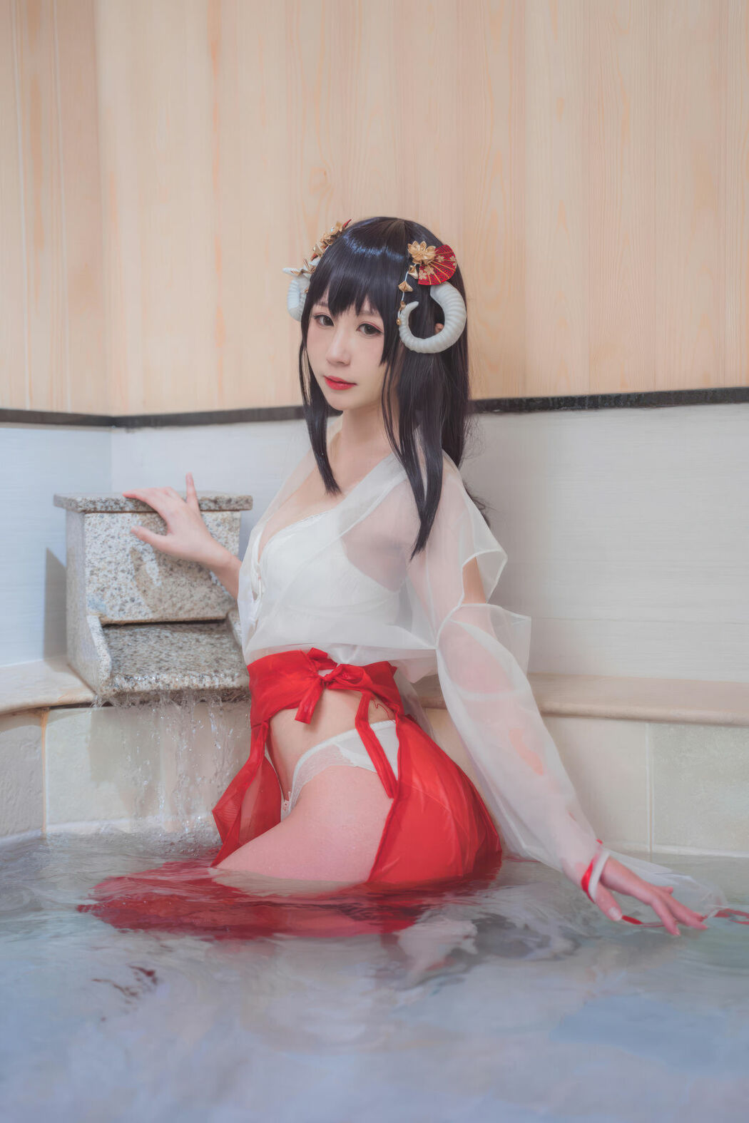Coser@西园寺南歌 – 透明巫女 (31P)