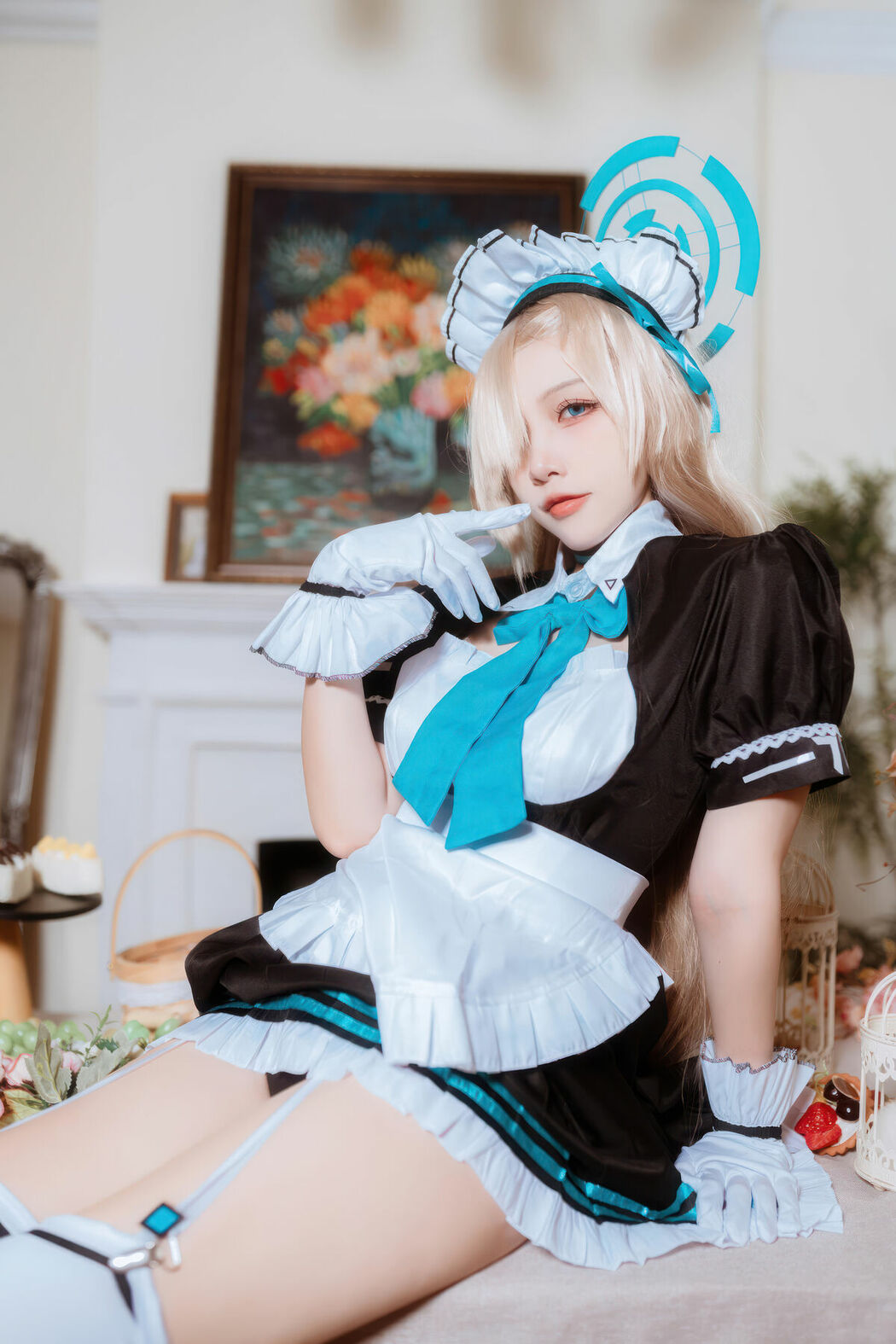 Coser@二佐Nisa – 蔚蓝档案 明日奈女仆 (31P)
