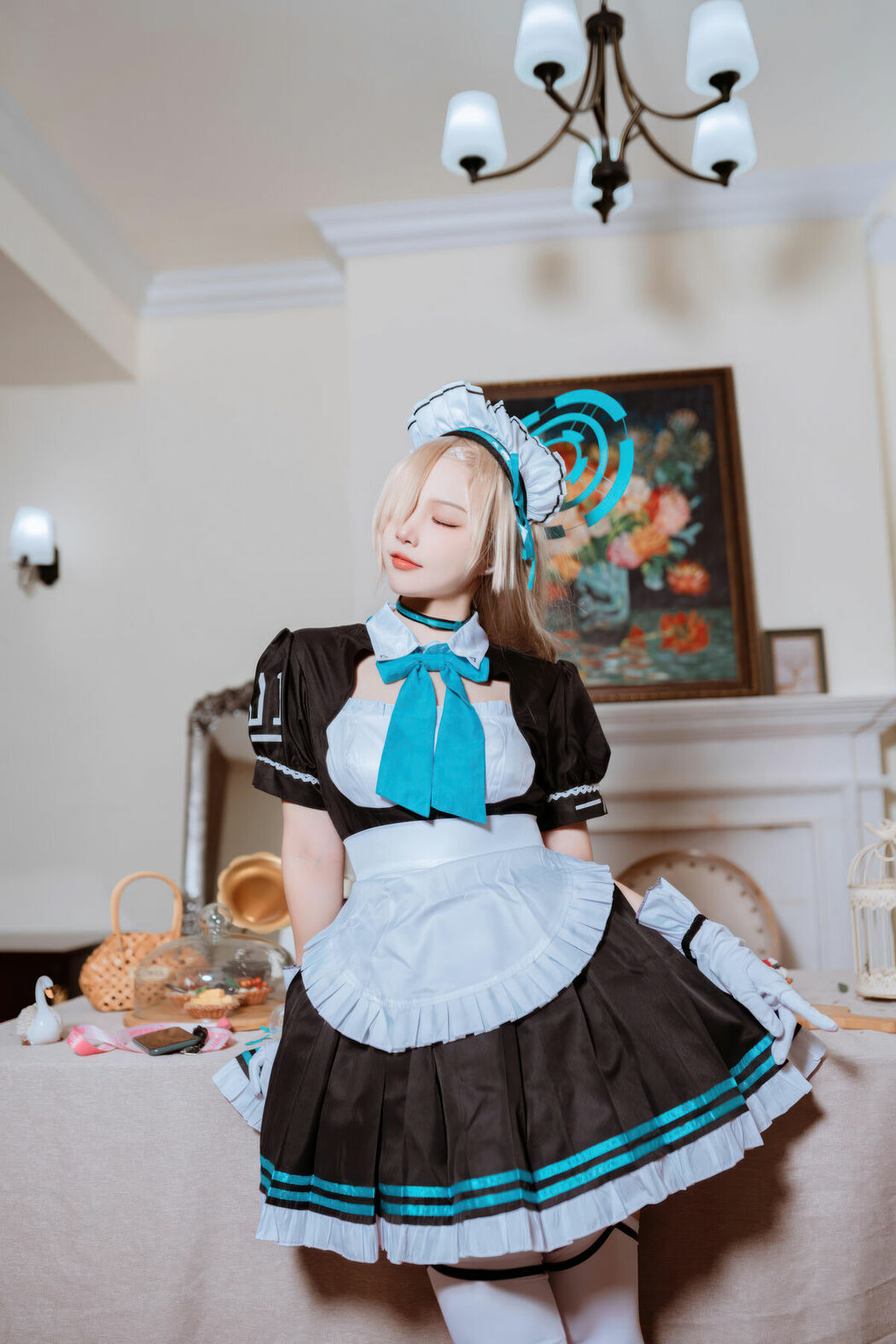 Coser@二佐Nisa – 蔚蓝档案 明日奈女仆 (31P)