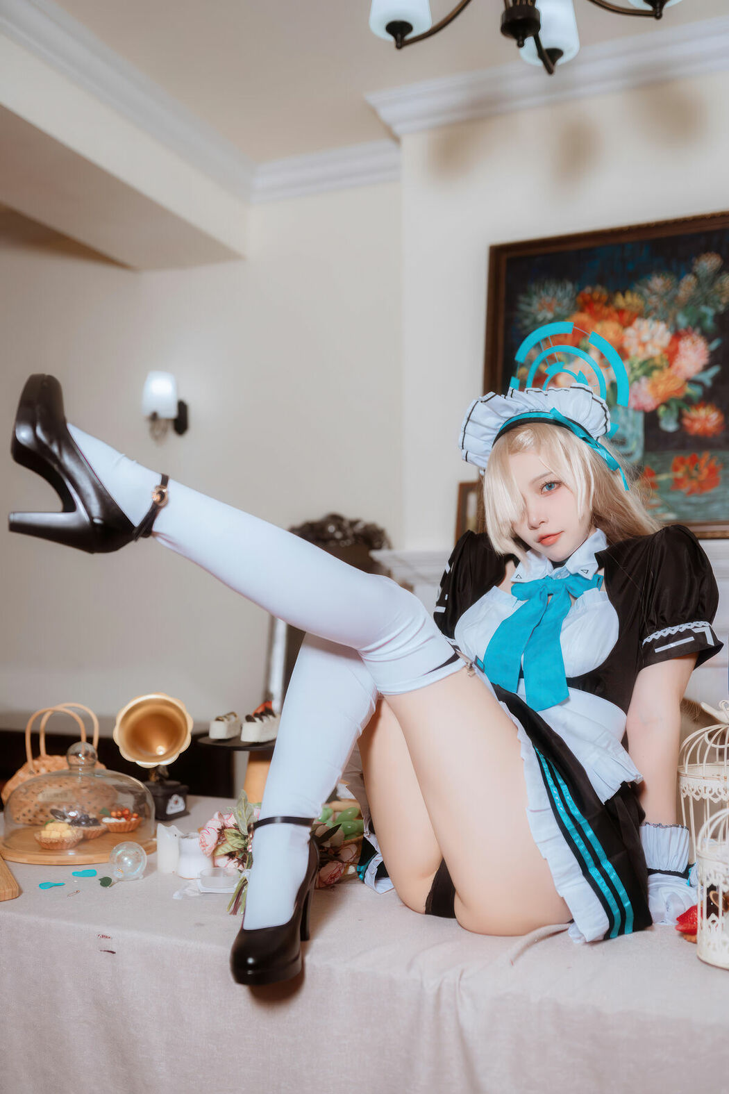 Coser@二佐Nisa – 蔚蓝档案 明日奈女仆 (31P)
