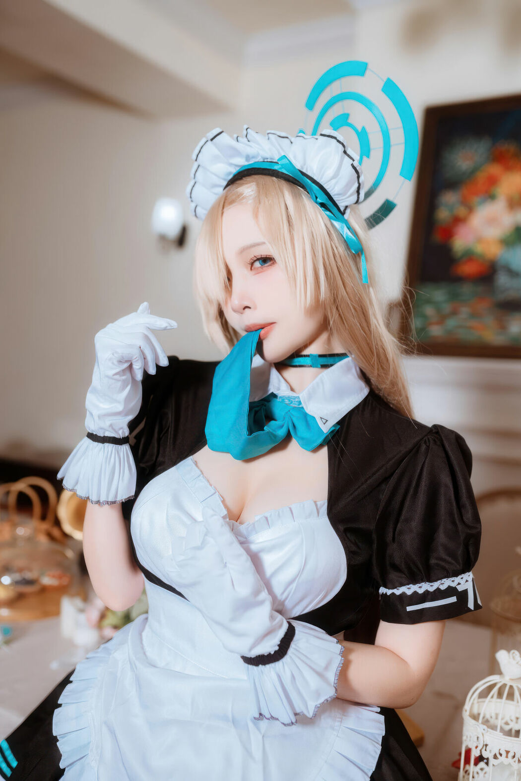 Coser@二佐Nisa – 蔚蓝档案 明日奈女仆 (31P)