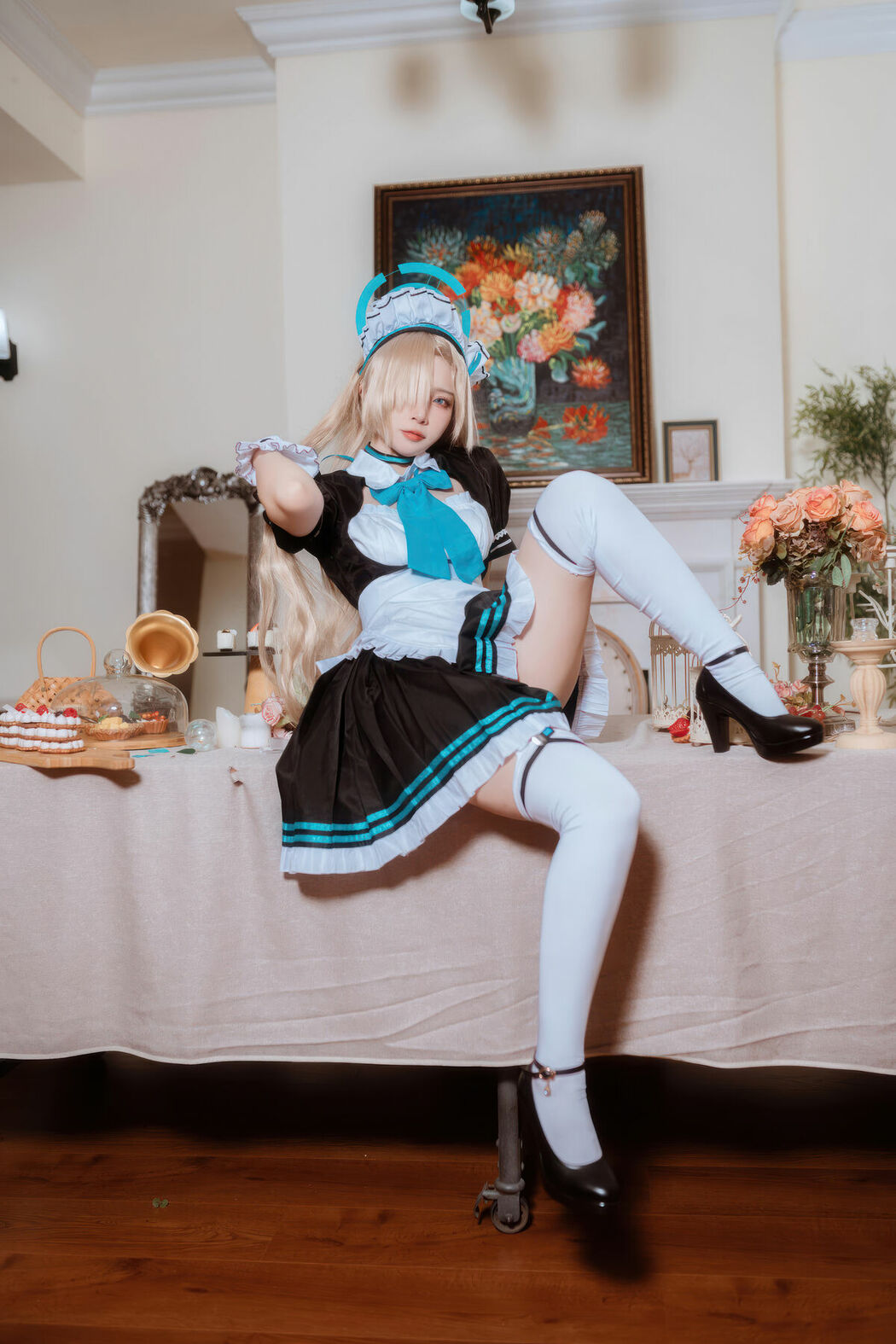 Coser@二佐Nisa – 蔚蓝档案 明日奈女仆 (31P)