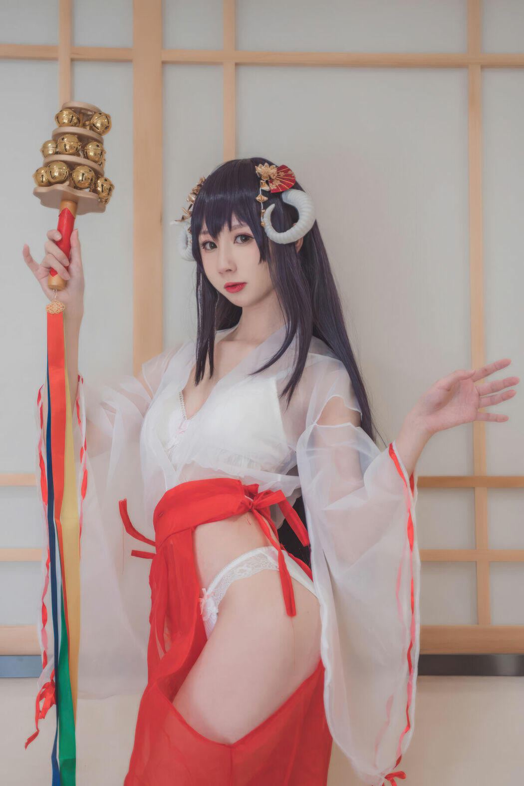 Coser@西园寺南歌 – 透明巫女 (31P)