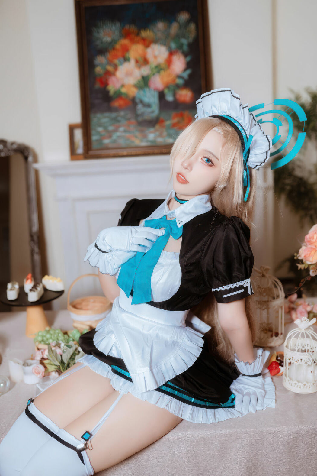 Coser@二佐Nisa – 蔚蓝档案 明日奈女仆 (31P)