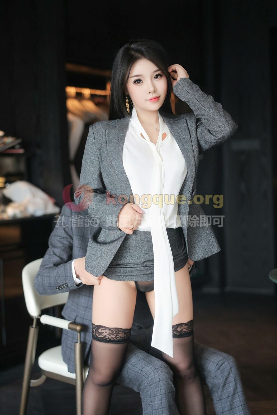 XR Uncensored Mai Tian 麦田 – R18 秀人网模特 OL职业装 (91P)