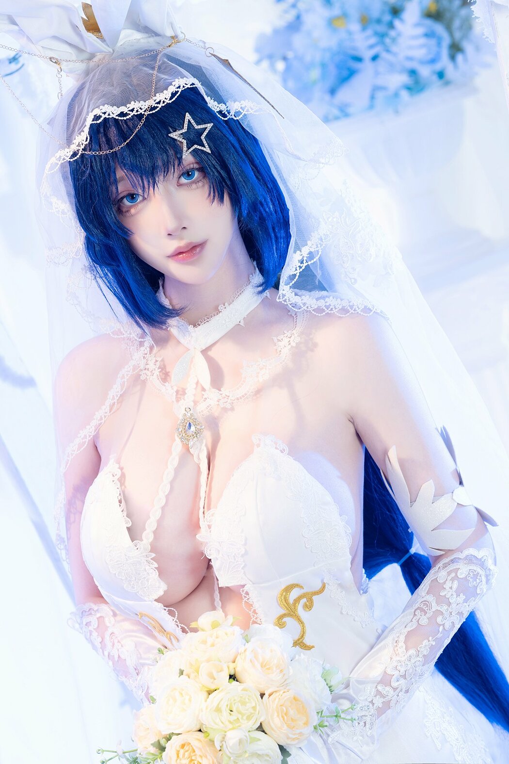 Coser@一色雨 – 新泽西 白雪之仪 (21P – 1V) Cover Photo