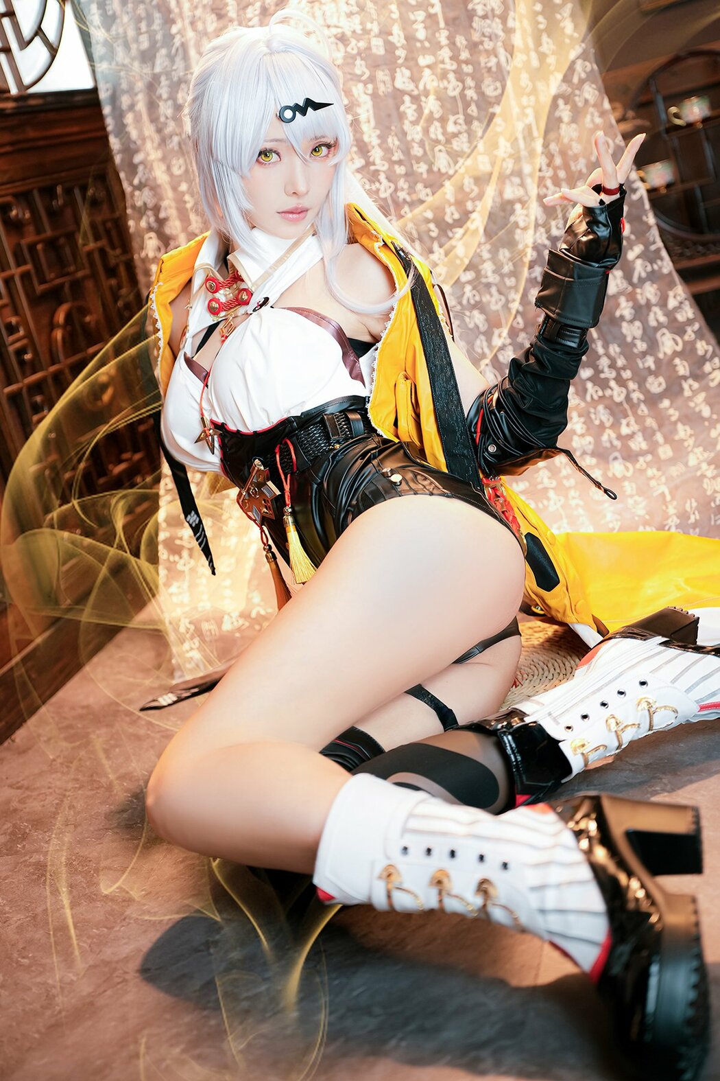 Coser@Ely_eee ElyEE子 – 绝区零-仪玄 (21P – 5V) Cover Photo