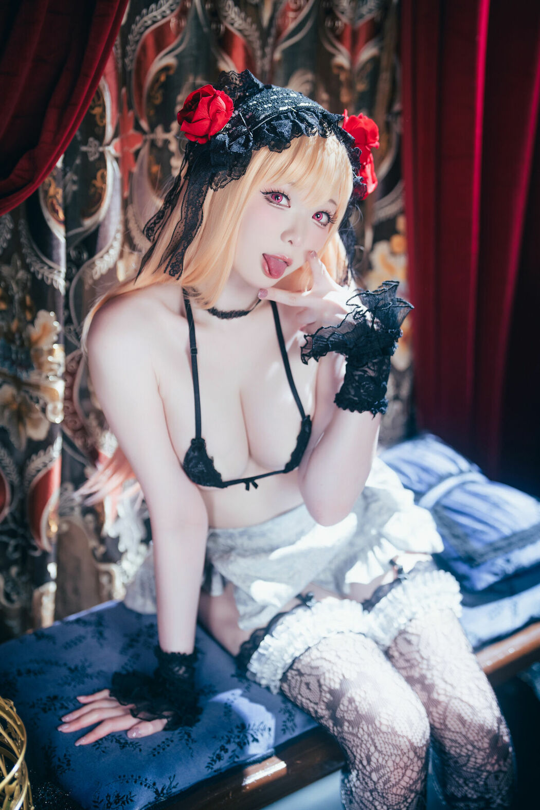 Coser@霜月shimo – 喜多川海梦 My Dress Up Part01 (48P)