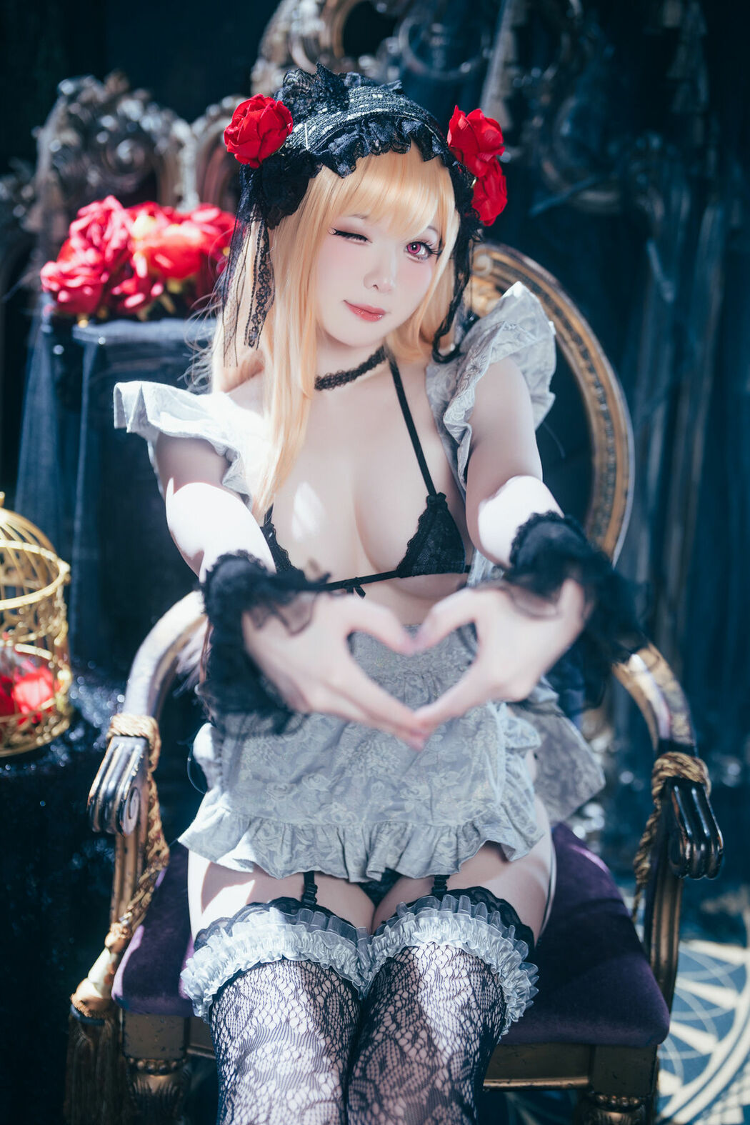 Coser@霜月shimo – 喜多川海梦 My Dress Up Part01 (48P)