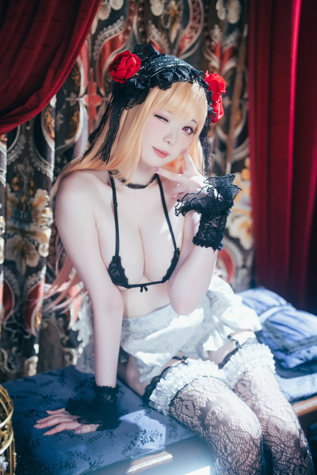Coser@霜月shimo – 喜多川海梦 My Dress Up Part01 (48P)