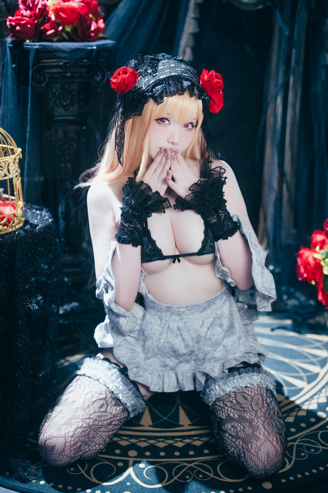 Coser@霜月shimo – 喜多川海梦 My Dress Up Part01 (48P)