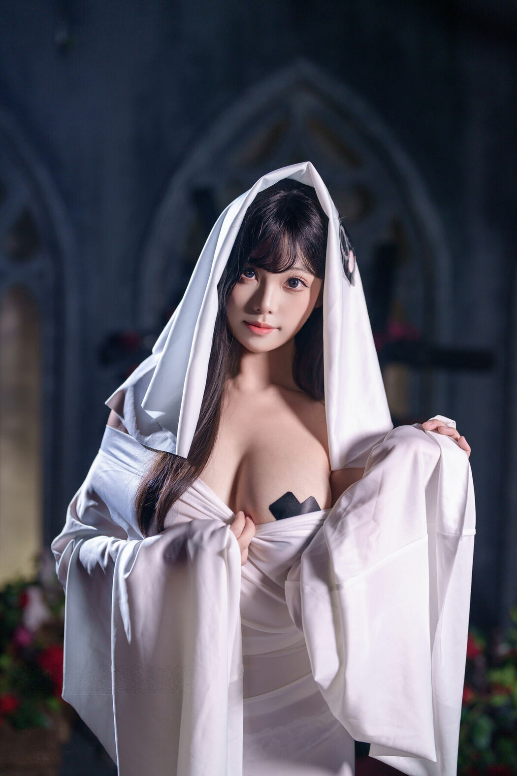 Coser@蜜汁猫裘 – 幽灵娘 (67P – 2V)