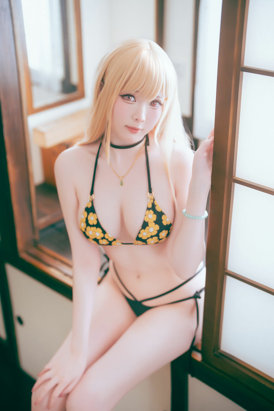 Coser@霜月shimo – 喜多川海梦 My Dress Up Part02 (47P)