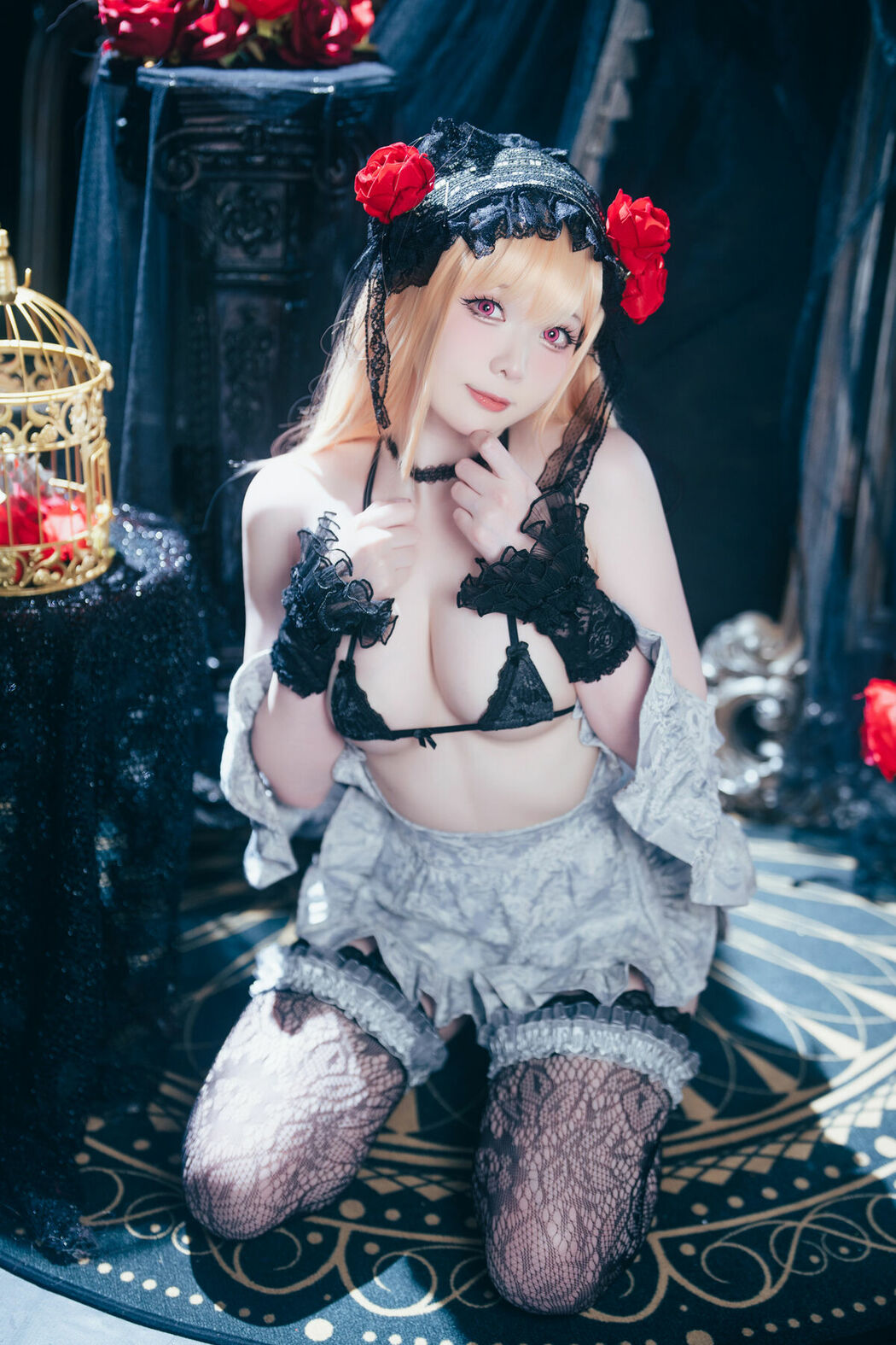 Coser@霜月shimo – 喜多川海梦 My Dress Up Part01 (48P)