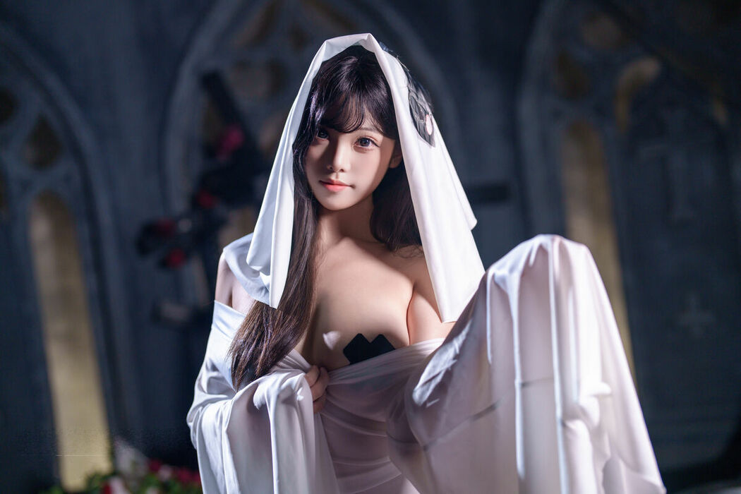 Coser@蜜汁猫裘 – 幽灵娘 (67P – 2V)