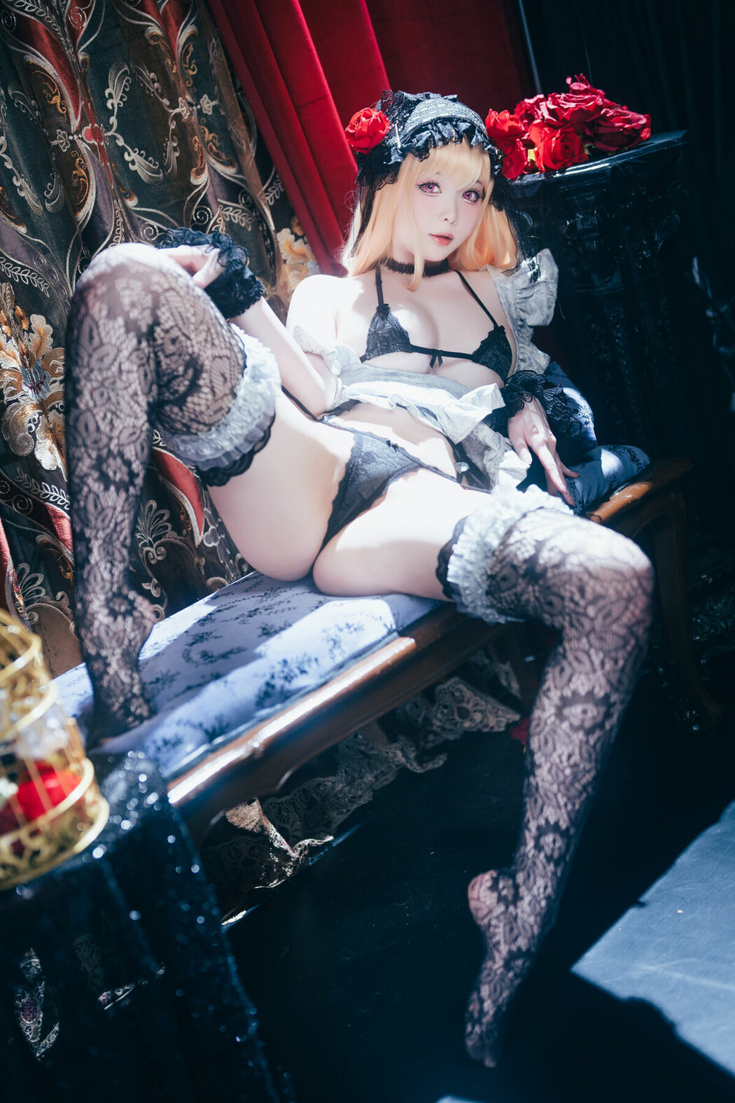 Coser@霜月shimo – 喜多川海梦 My Dress Up Part01 (48P)