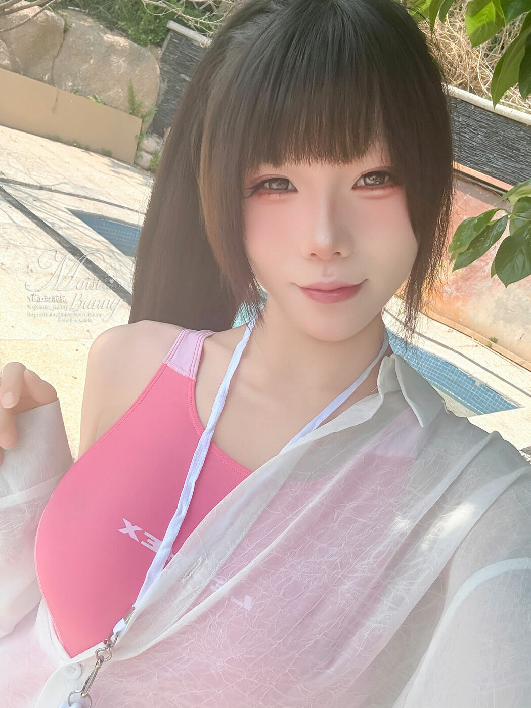 Coser@黏黏团子兔 – 2025泳装限定作 水泳部前辈 Part02 (48P)