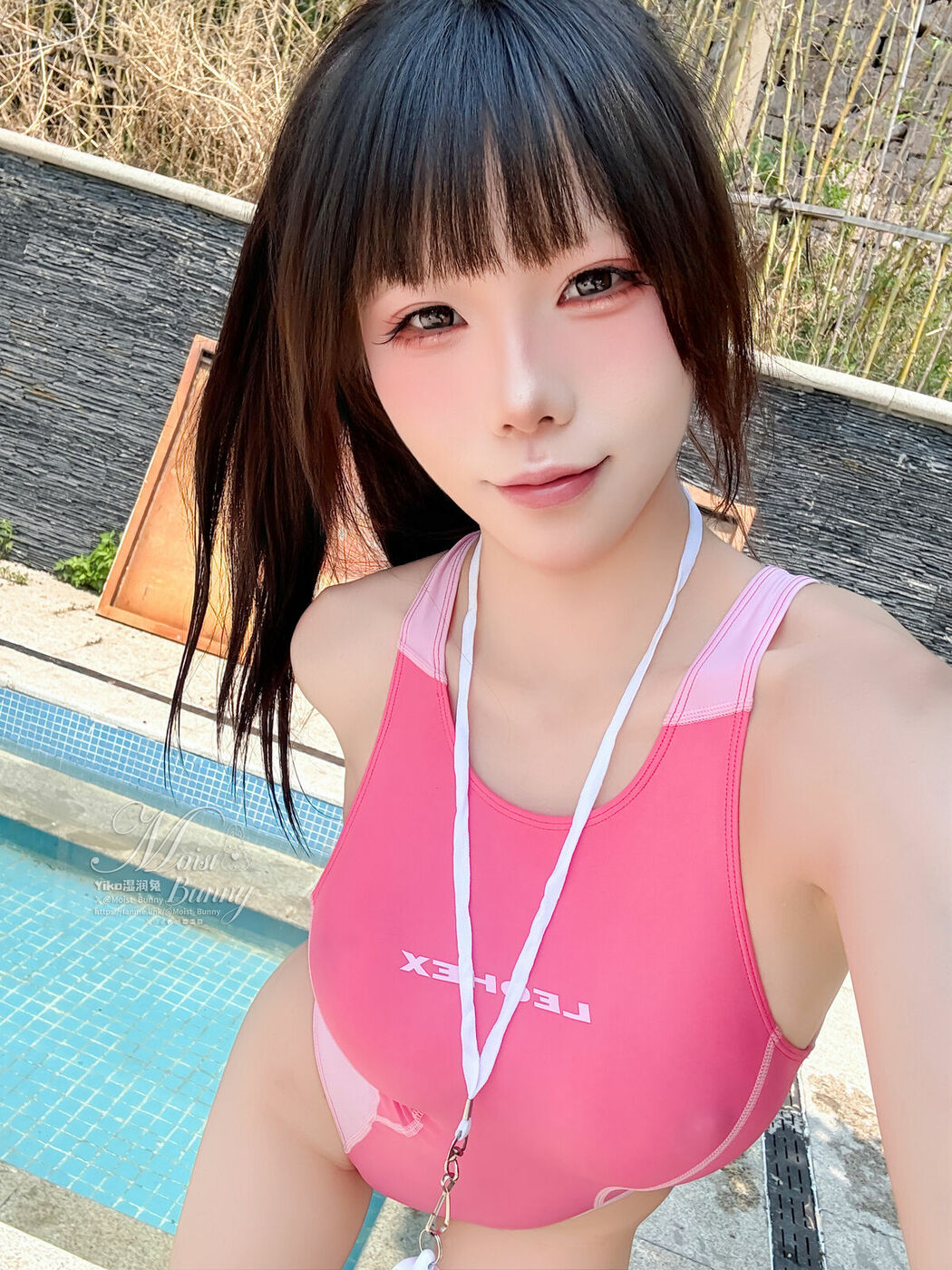 Coser@黏黏团子兔 – 2025泳装限定作 水泳部前辈 Part02 (48P)