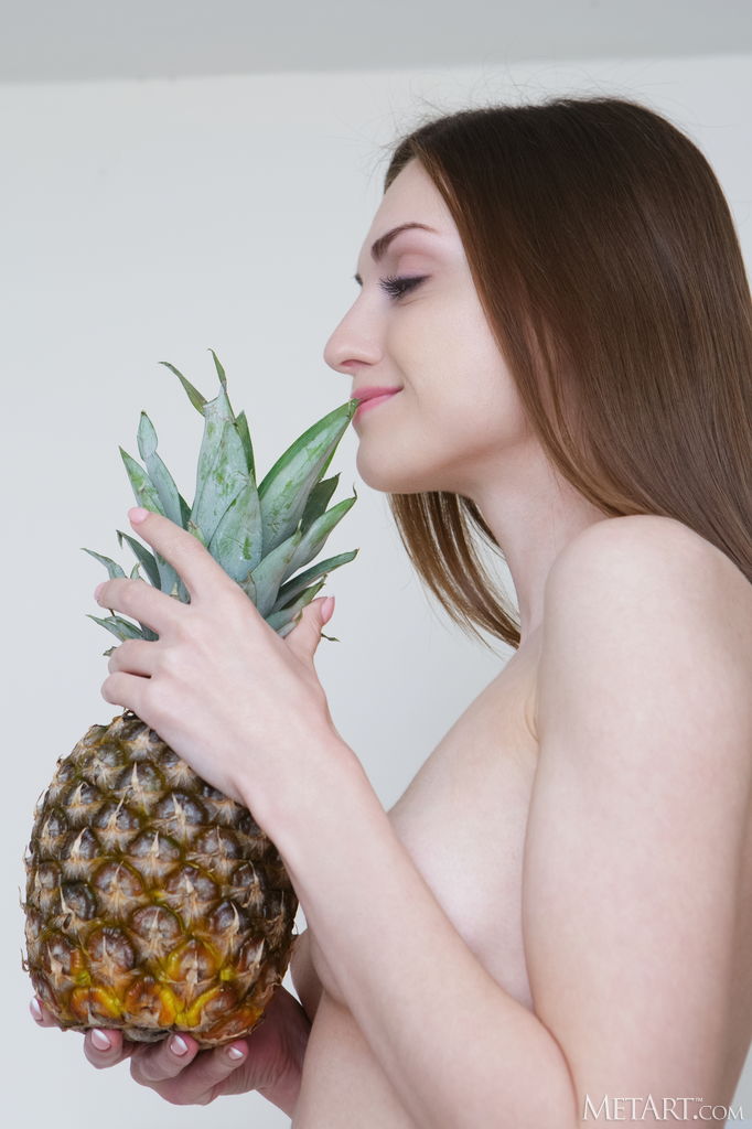 Monika May Long Legs Parted To Frame The Lush