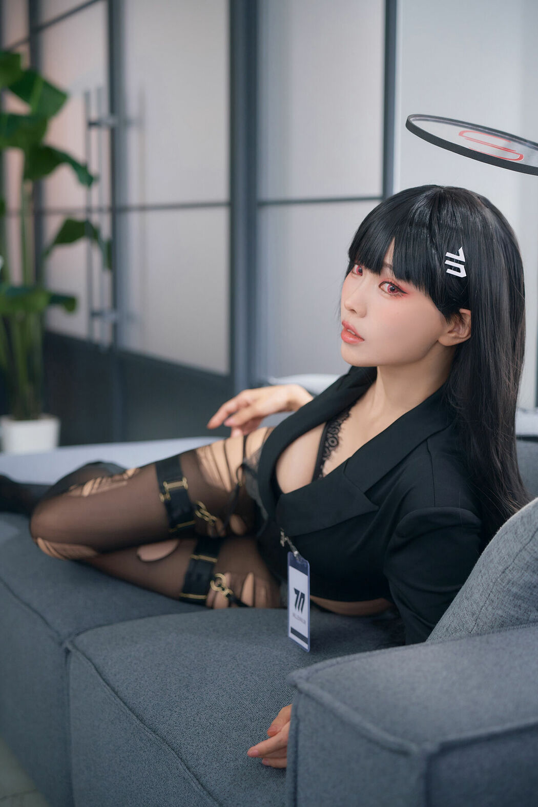 Coser@Ely_eee ElyEE子 – 调月莉音 秘密吊帶 (38P)