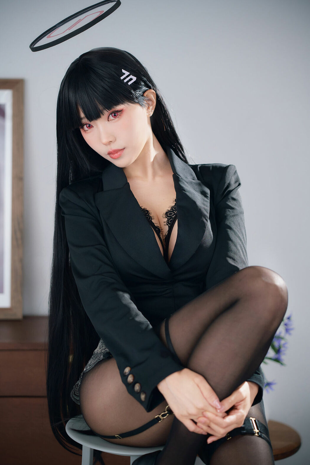 Coser@Ely_eee ElyEE子 – 调月莉音 秘密吊帶 (38P)