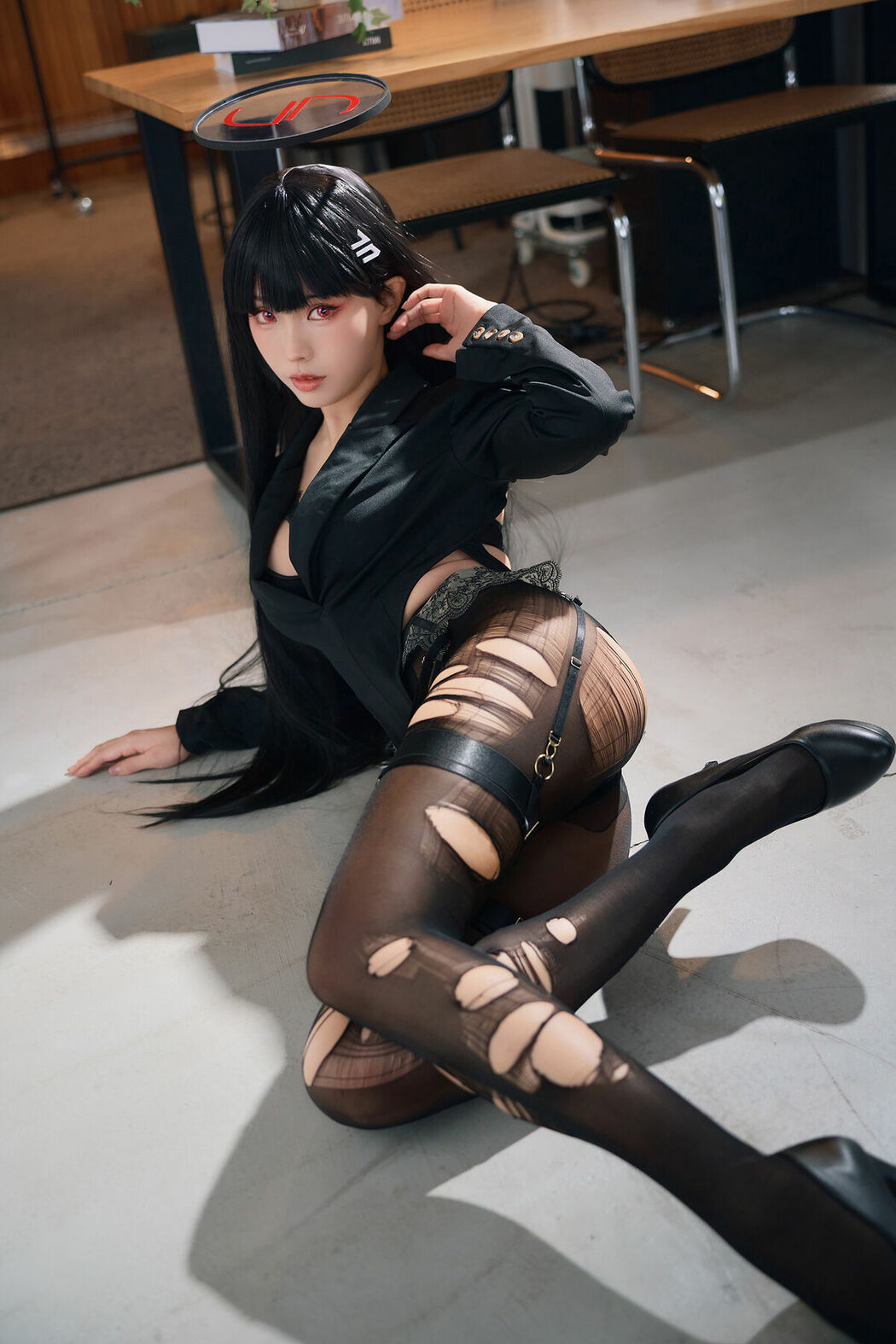 Coser@Ely_eee ElyEE子 – 调月莉音 秘密吊帶 (38P)