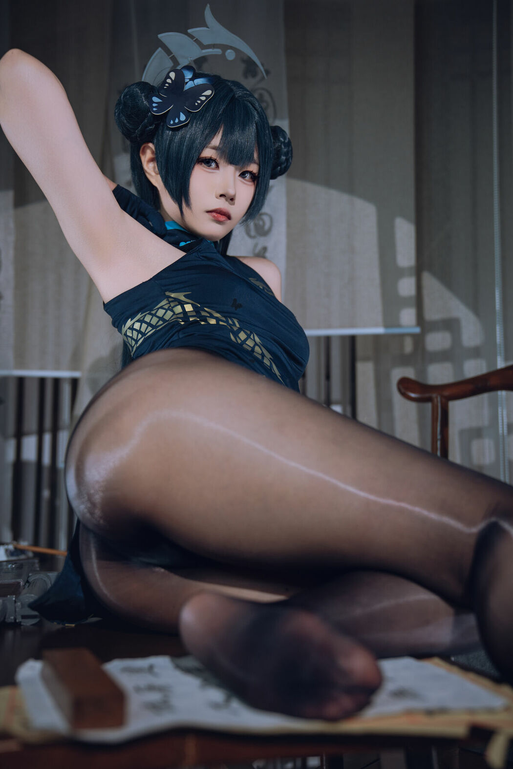 Coser@笠笠ami – 笠生 咲cosplay (55P)