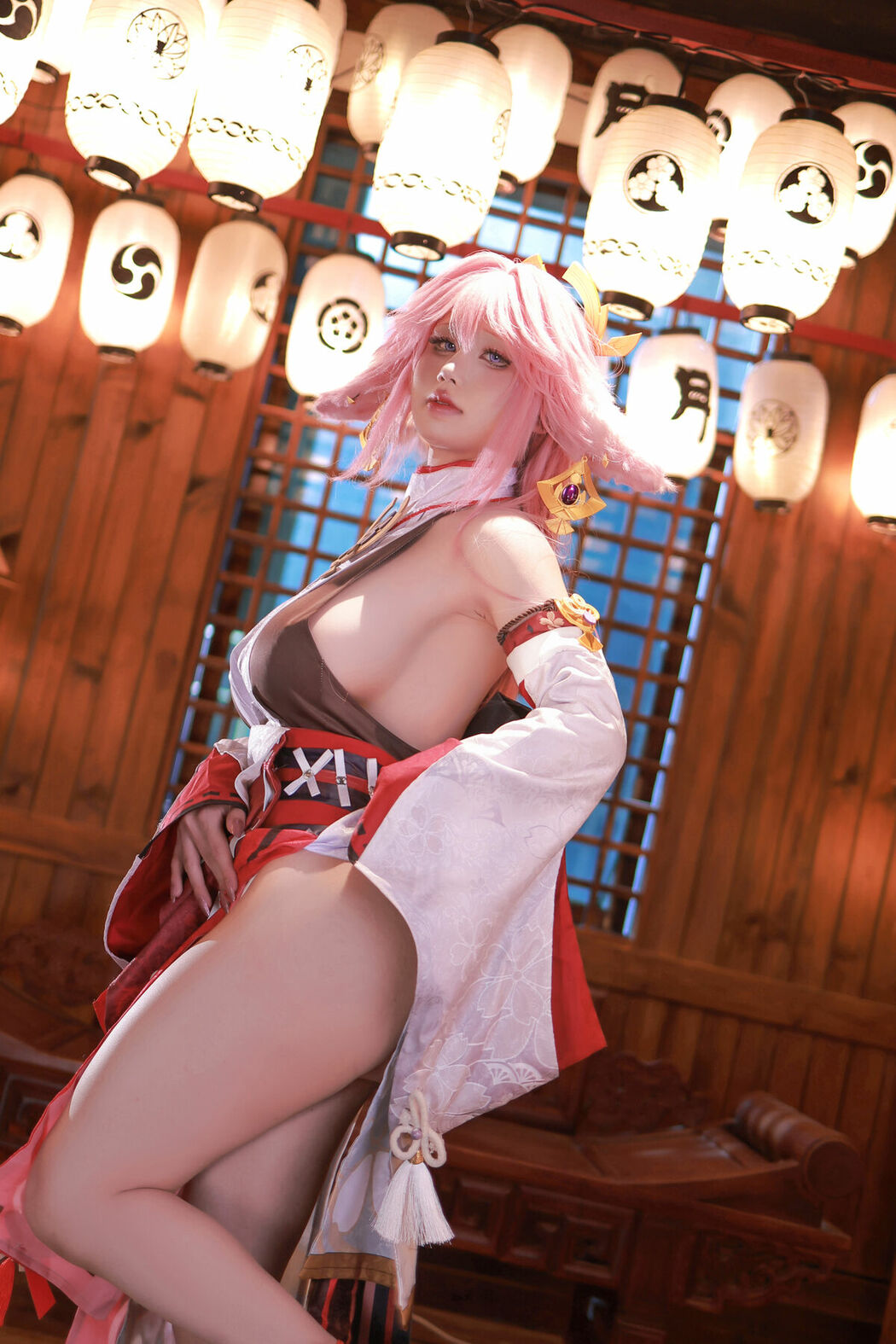 Coser@桜满三时 – 八重神子 (90P)