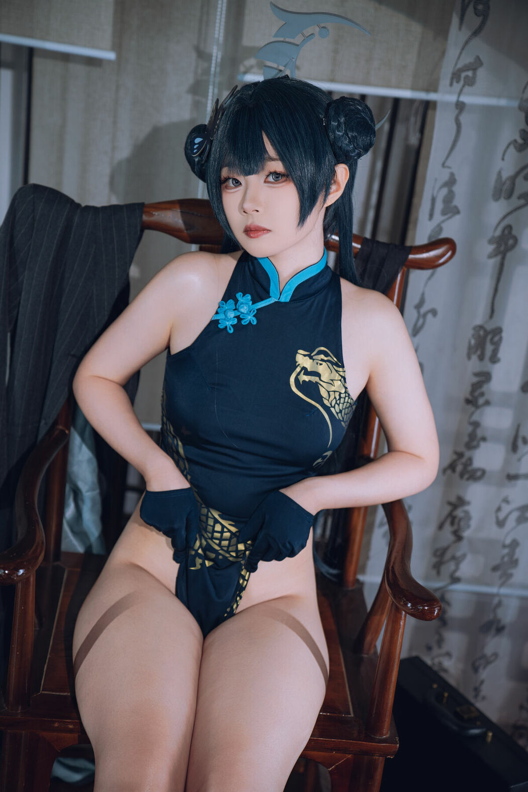 Coser@笠笠ami – 笠生 咲cosplay (55P)