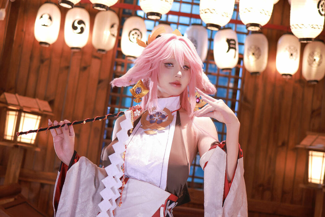 Coser@桜满三时 – 八重神子 (90P)