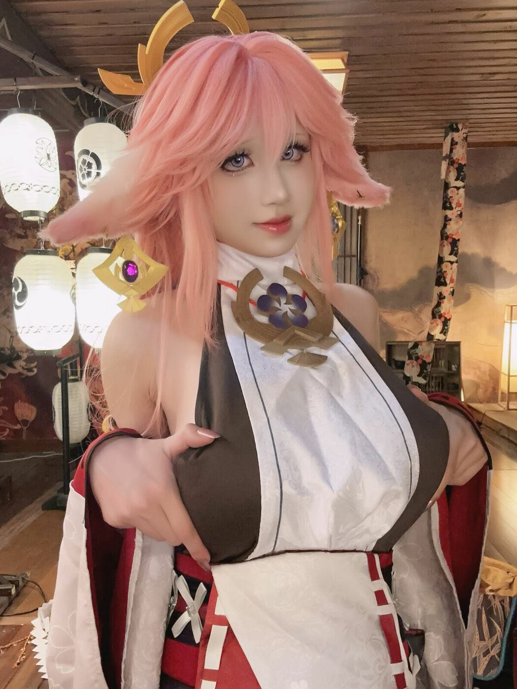 Coser@桜满三时 – 八重神子 (90P)