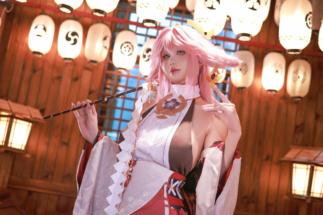 Coser@桜满三时 – 八重神子 (90P)