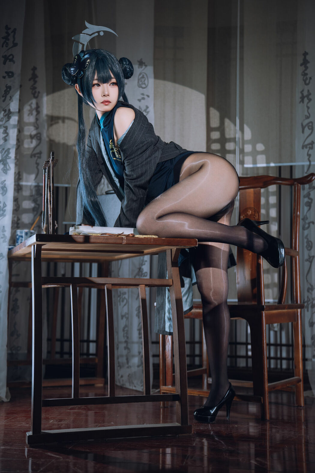 Coser@笠笠ami – 笠生 咲cosplay (55P)