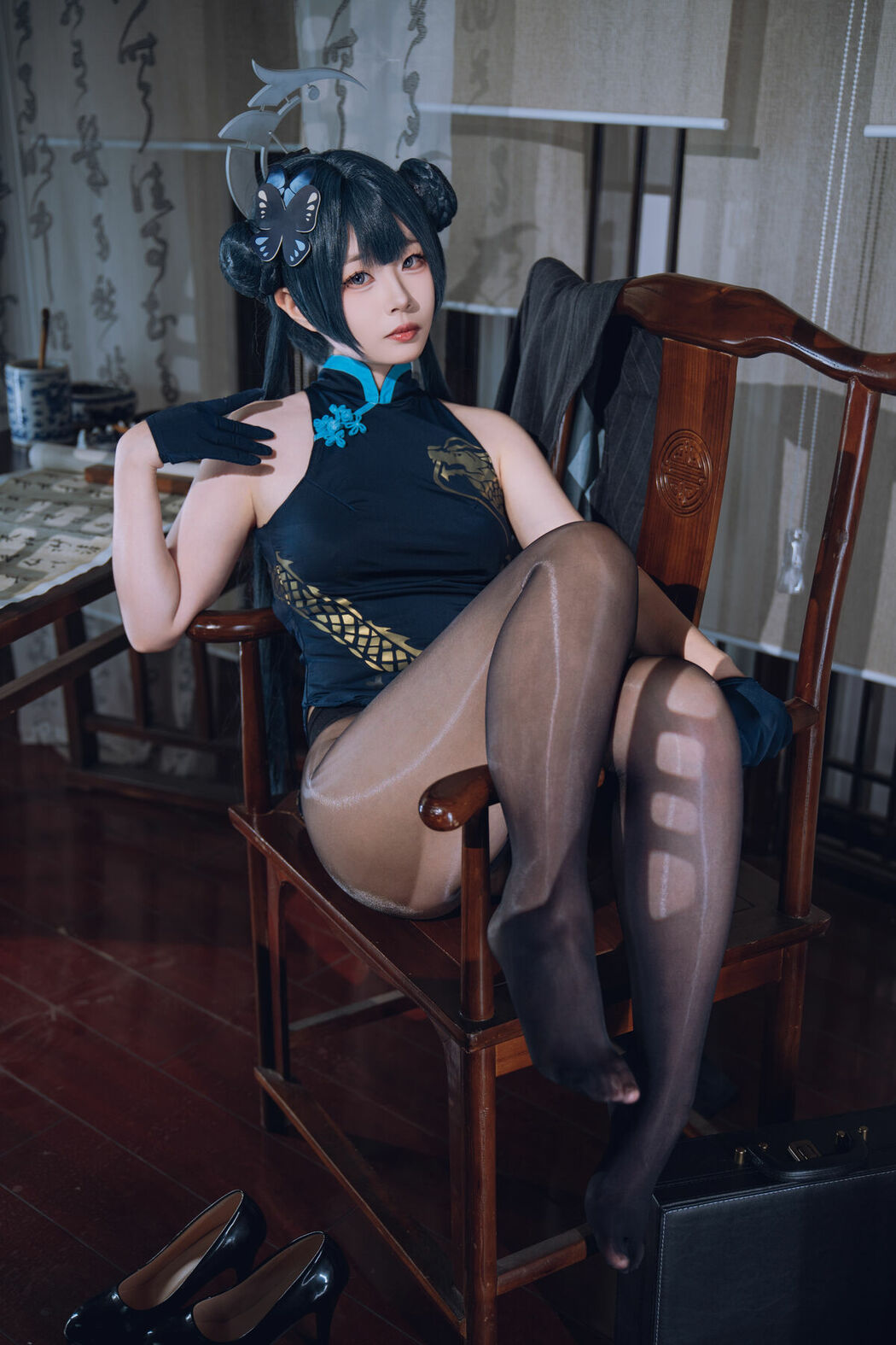 Coser@笠笠ami – 笠生 咲cosplay (55P)