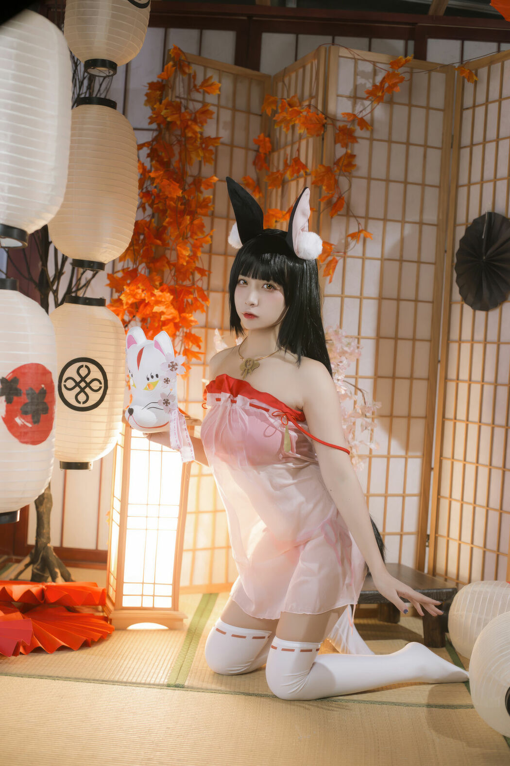 Coser@二佐Nisa – 长门睡衣 (19P)