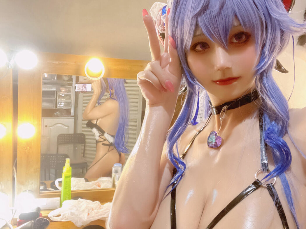 Coser@桜满三时 – 原神-甘雨魅魔 Part01 (66P)