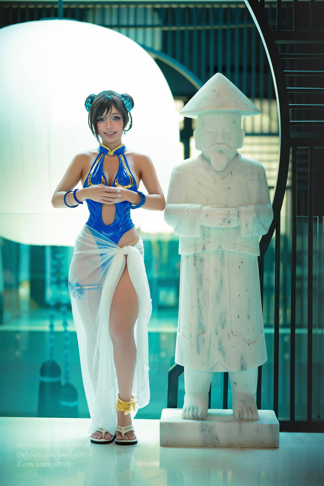 Coser@UmekoJ – ChunLi Part01 (50P – 8V)