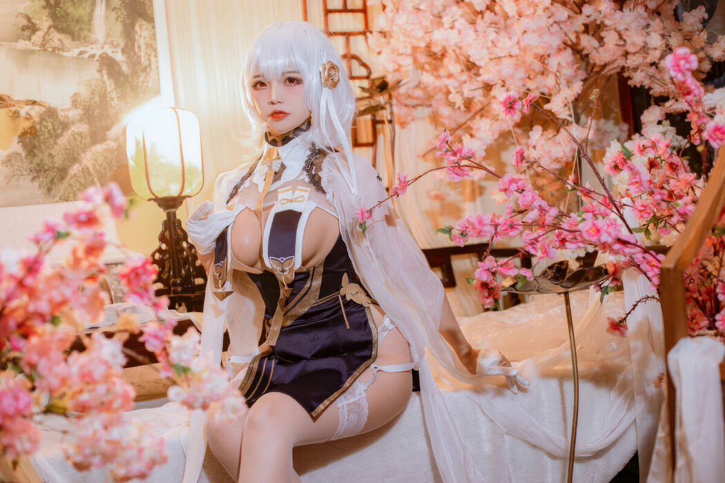 Coser@二佐Nisa – 碧蓝航线-天狼星旗袍 (26P)
