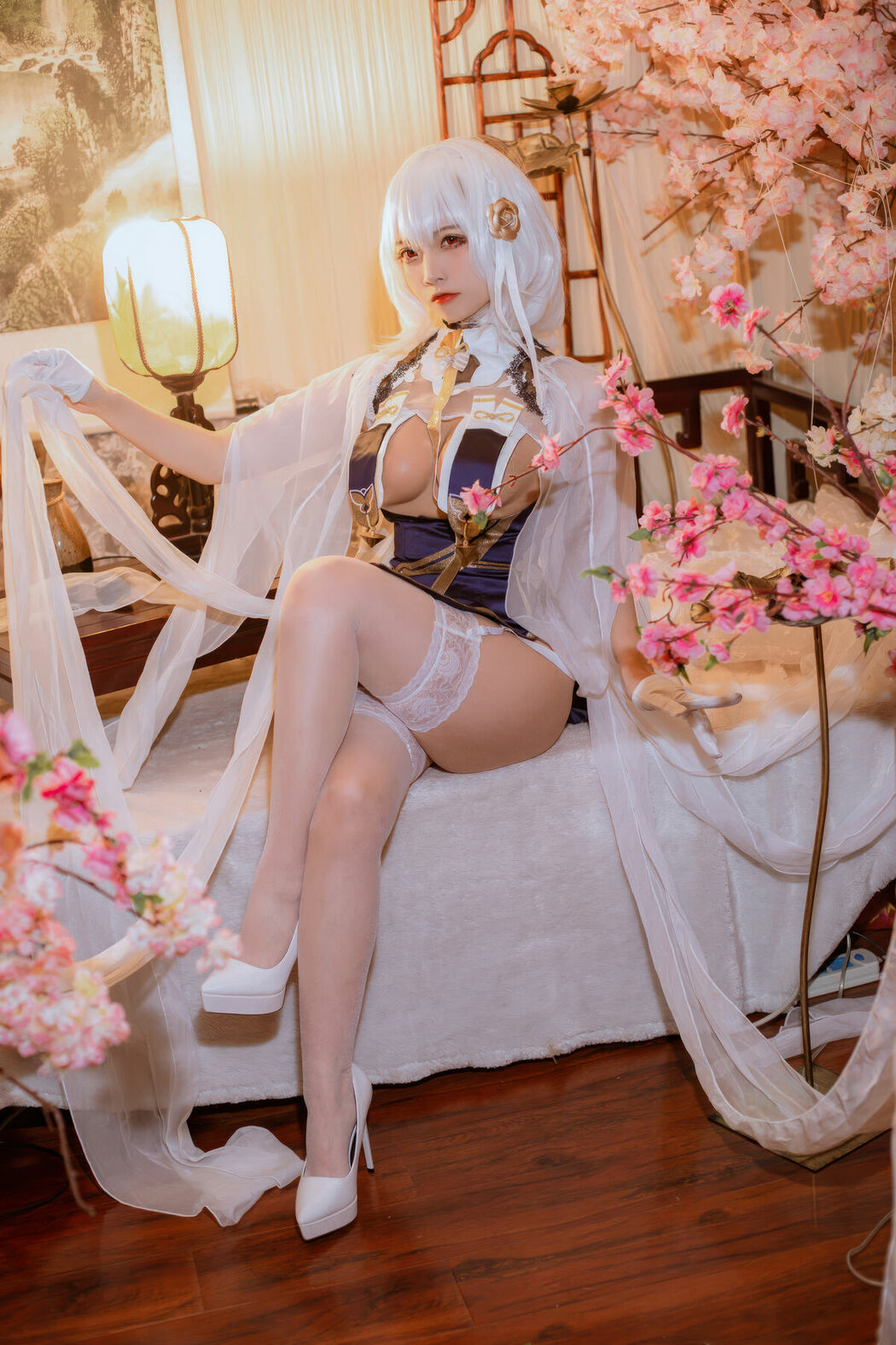Coser@二佐Nisa – 碧蓝航线-天狼星旗袍 (26P)