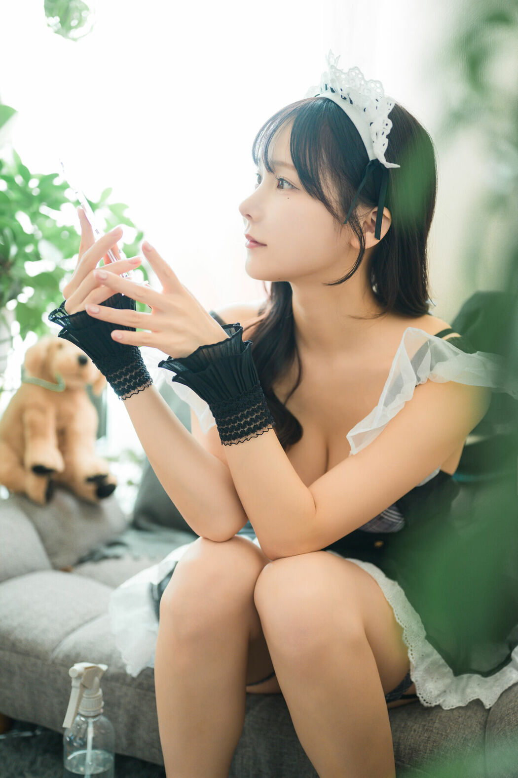 Coser@けん研 けんけん – DL写真集 推し型メイドロイドとしたいこと Part02 (68P)