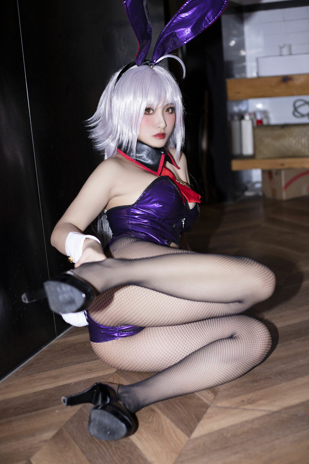 Coser@洛璃LoLiSAMA – FGO虞姬 女仆比基尼 (69P)