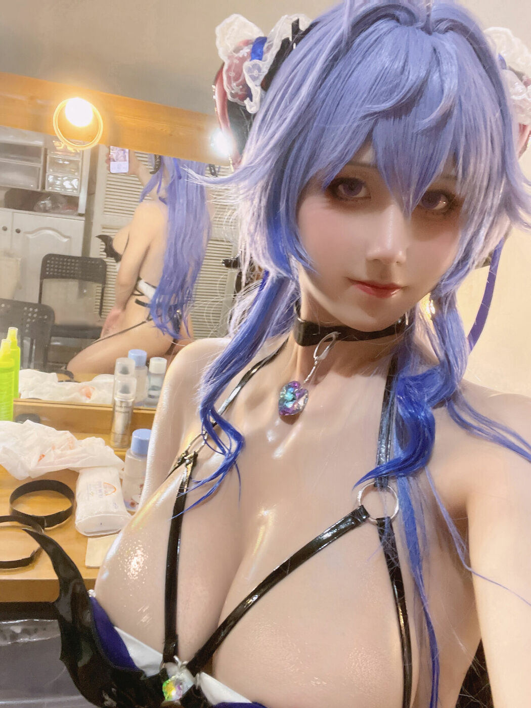 Coser@桜满三时 – 原神-甘雨魅魔 Part02 (66P)