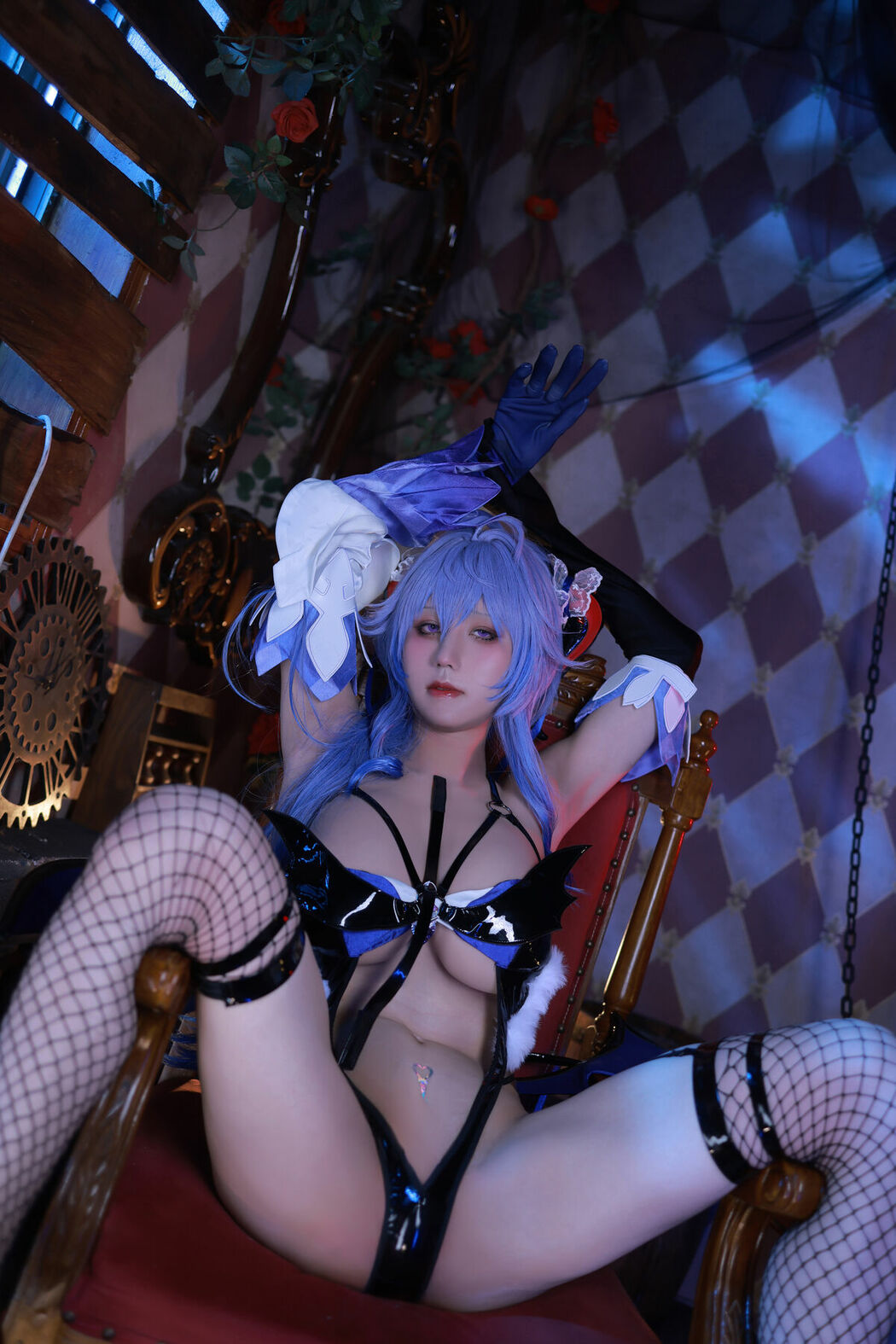 Coser@桜满三时 – 原神-甘雨魅魔 Part02 (66P)