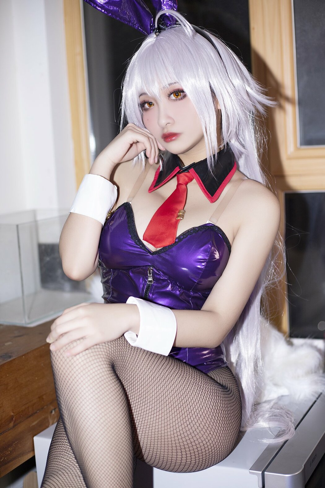 Coser@洛璃LoLiSAMA – FGO虞姬 女仆比基尼 (69P) Cover Photo