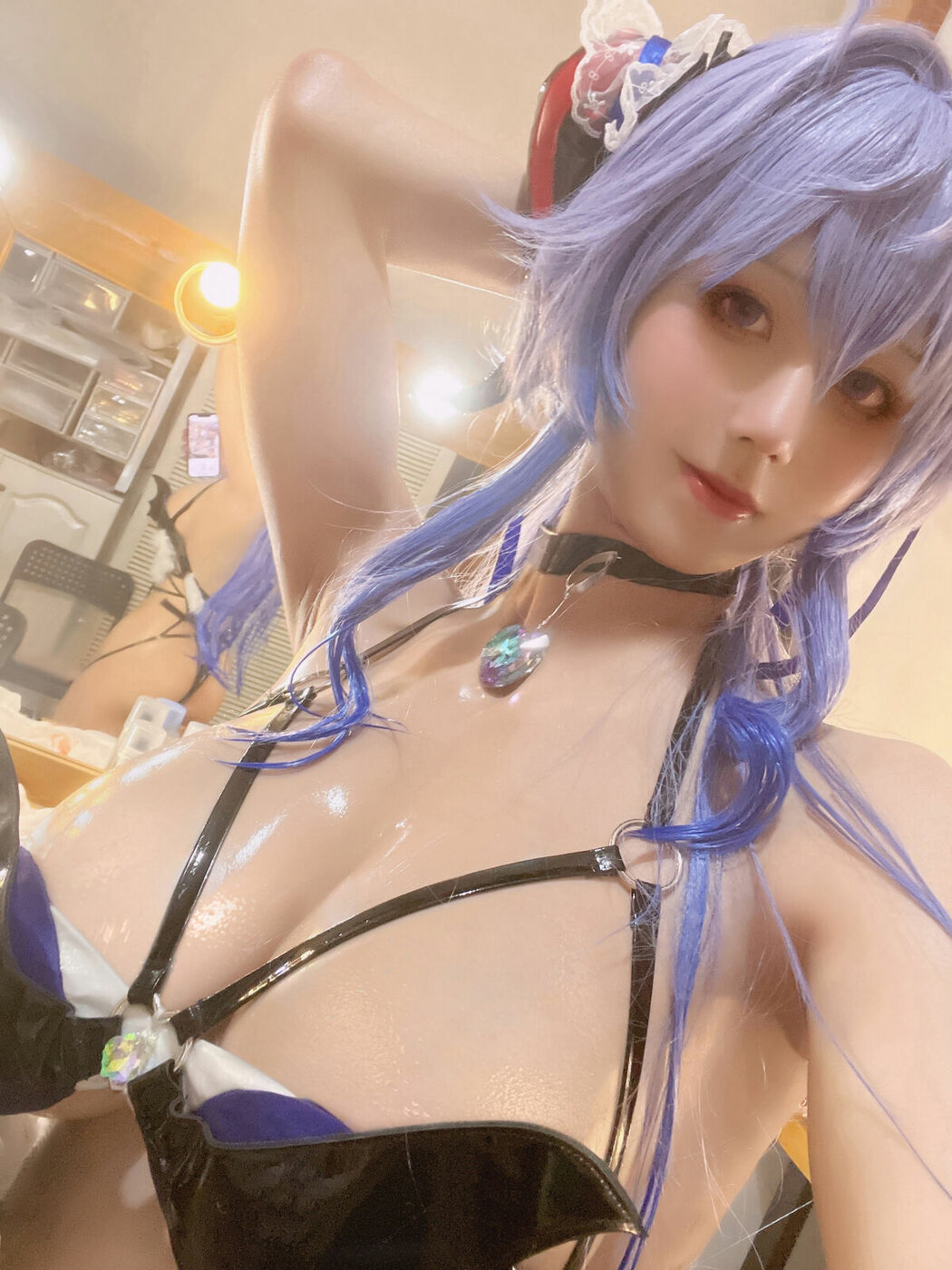 Coser@桜满三时 – 原神-甘雨魅魔 Part02 (66P)