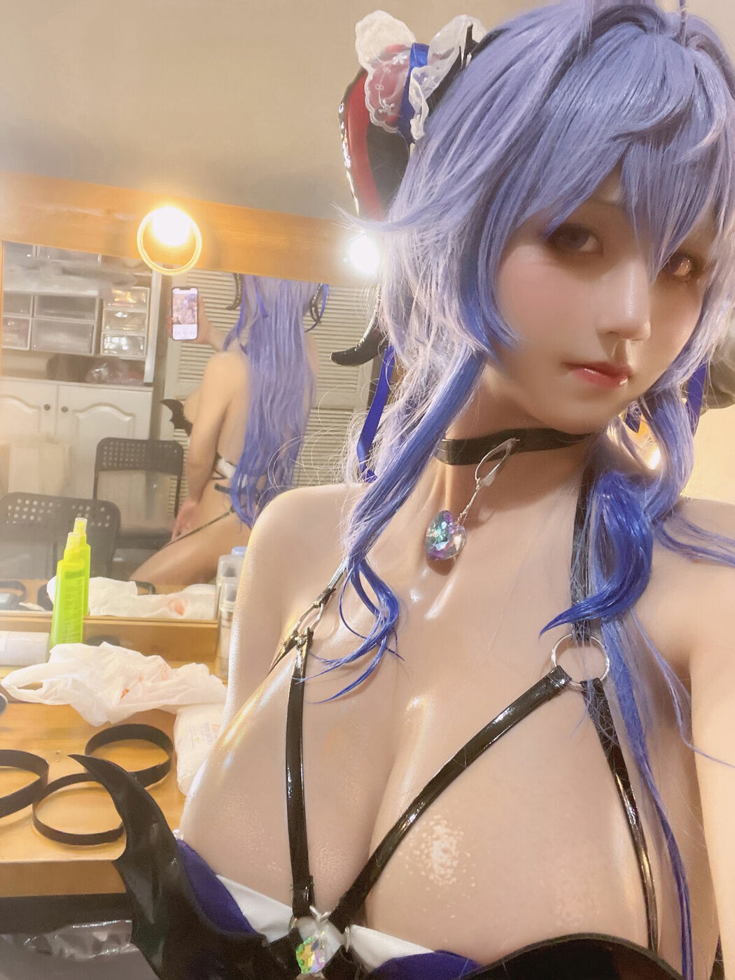 Coser@桜满三时 – 原神-甘雨魅魔 Part02 (66P)