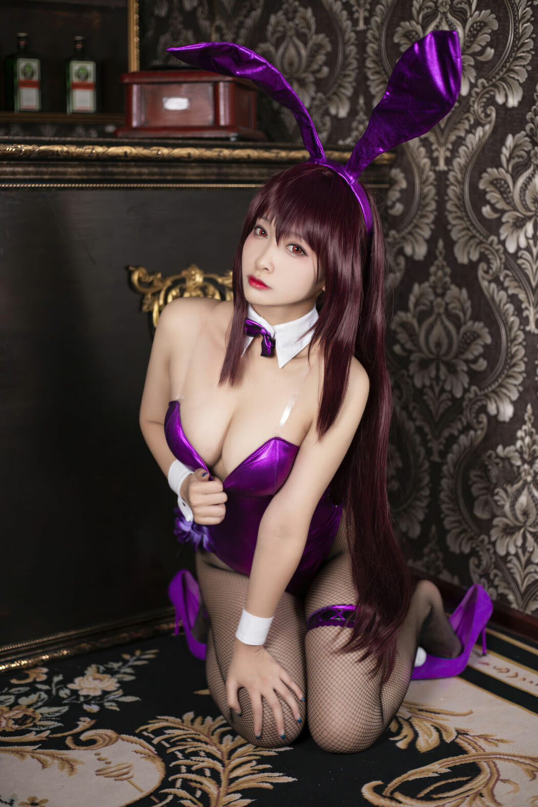 Coser@洛璃LoLiSAMA – FGO 斯卡哈兔女郎 (57P)