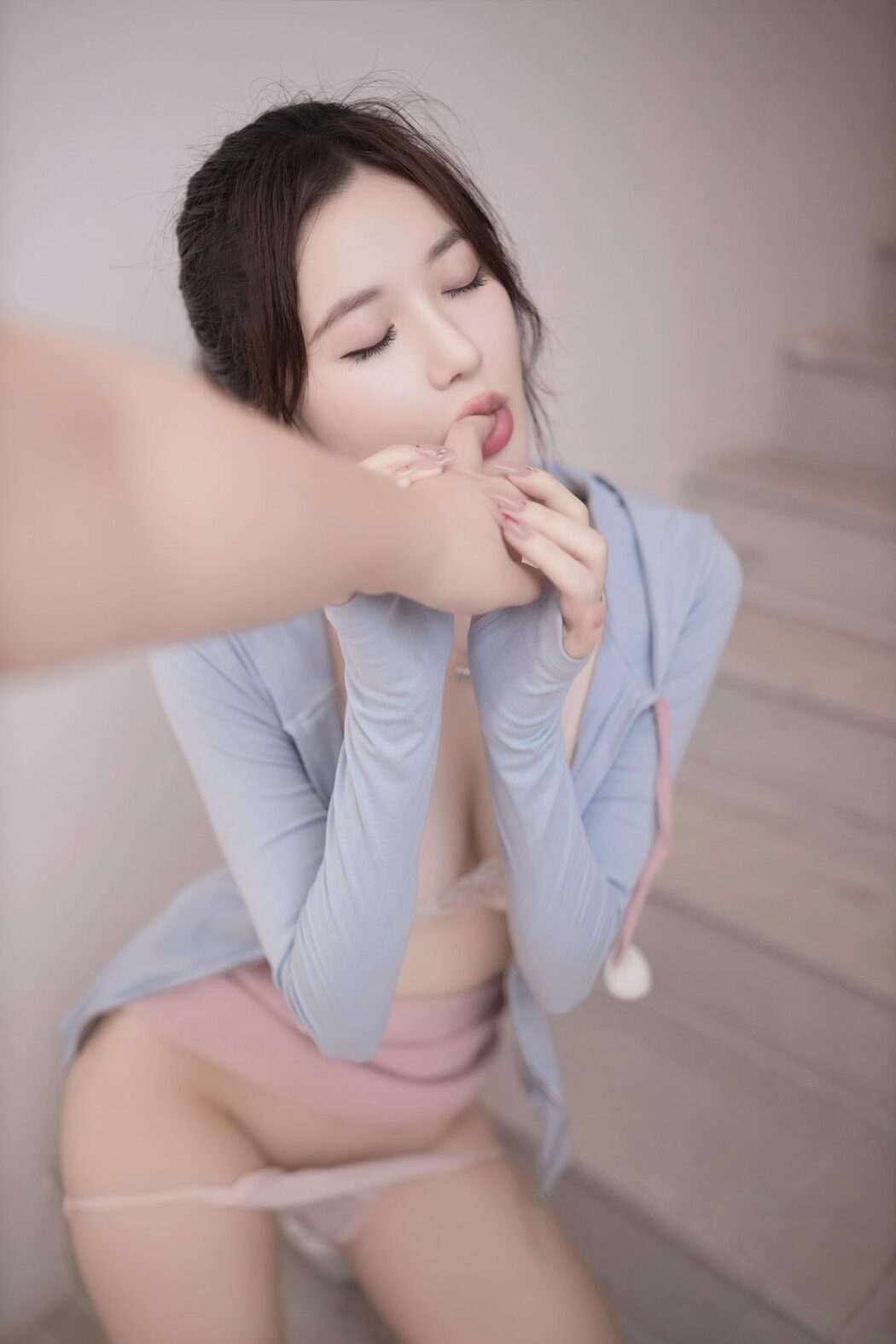 Yu Zi Jiang Fish 鱼子酱Fish Vol.057 内购无水印 等下班的人 A