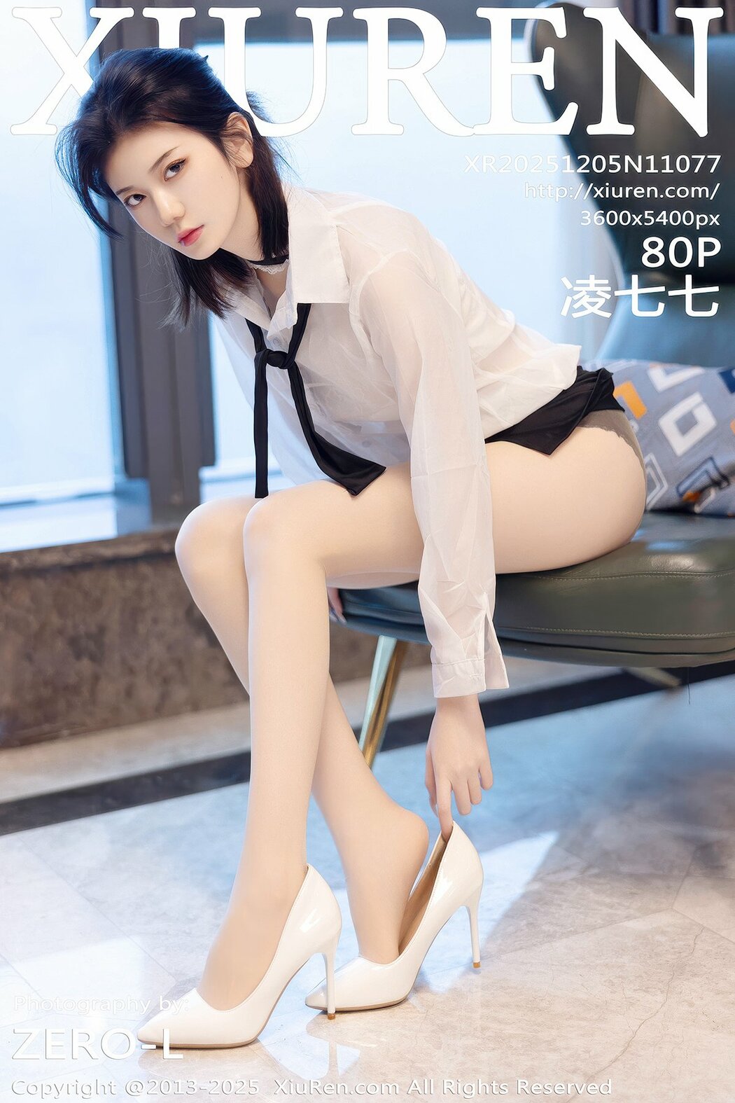 XiuRen秀人网 No.11077 Ling Qi Qi (81P) Cover Photo